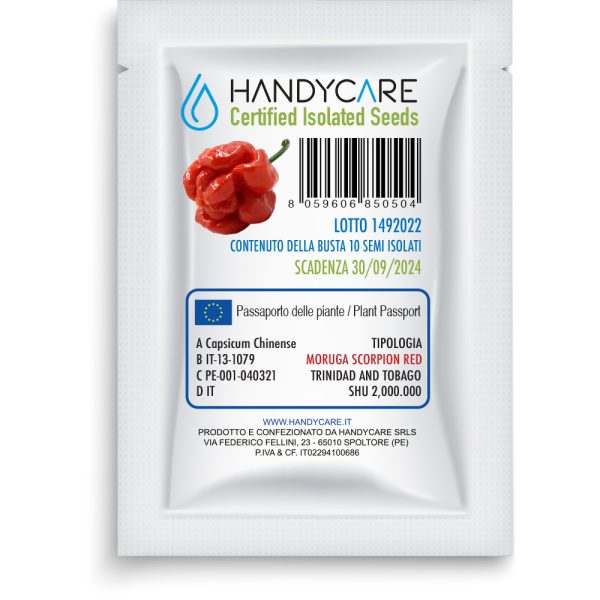SEMI ISOLATI PEPERONCINO MORUGA SCORPION RED - immagine 2