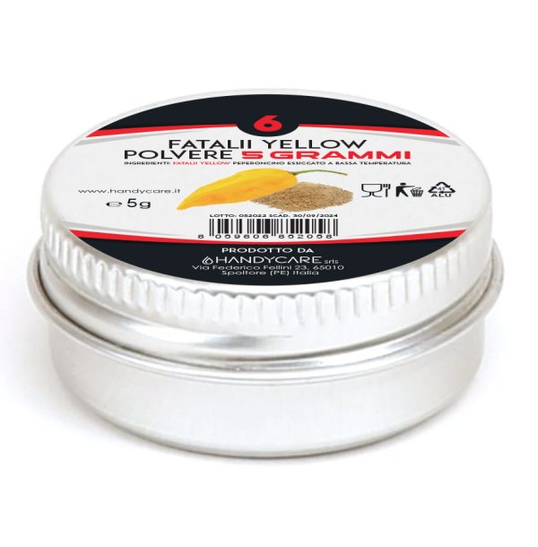PEPERONCINO PICCANTE IN POLVERE FATALII YELLOW