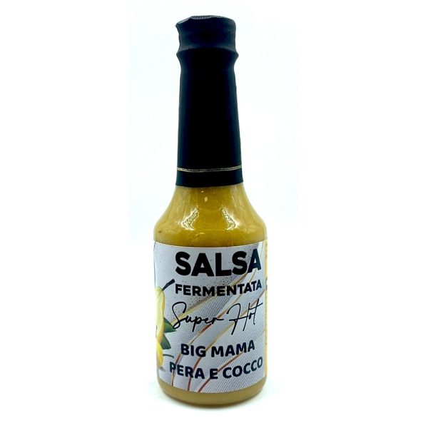SALSA FERMENTATA CON PEPERONCINO BIG MAMA PERA E COCCO