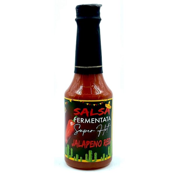 SALSA FERMENTATA CON PEPERONCINO JALAPENO RED