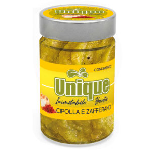 SALSA AGRODOLCE SPALMABILE DI CIPOLLA E ZAFFERANO