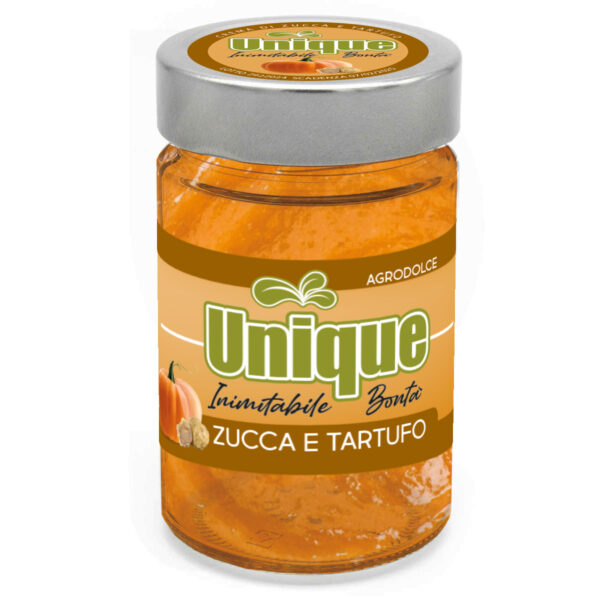SALSA SPALMABILE IN AGRODOLCE ZUCCA E TARTUFO